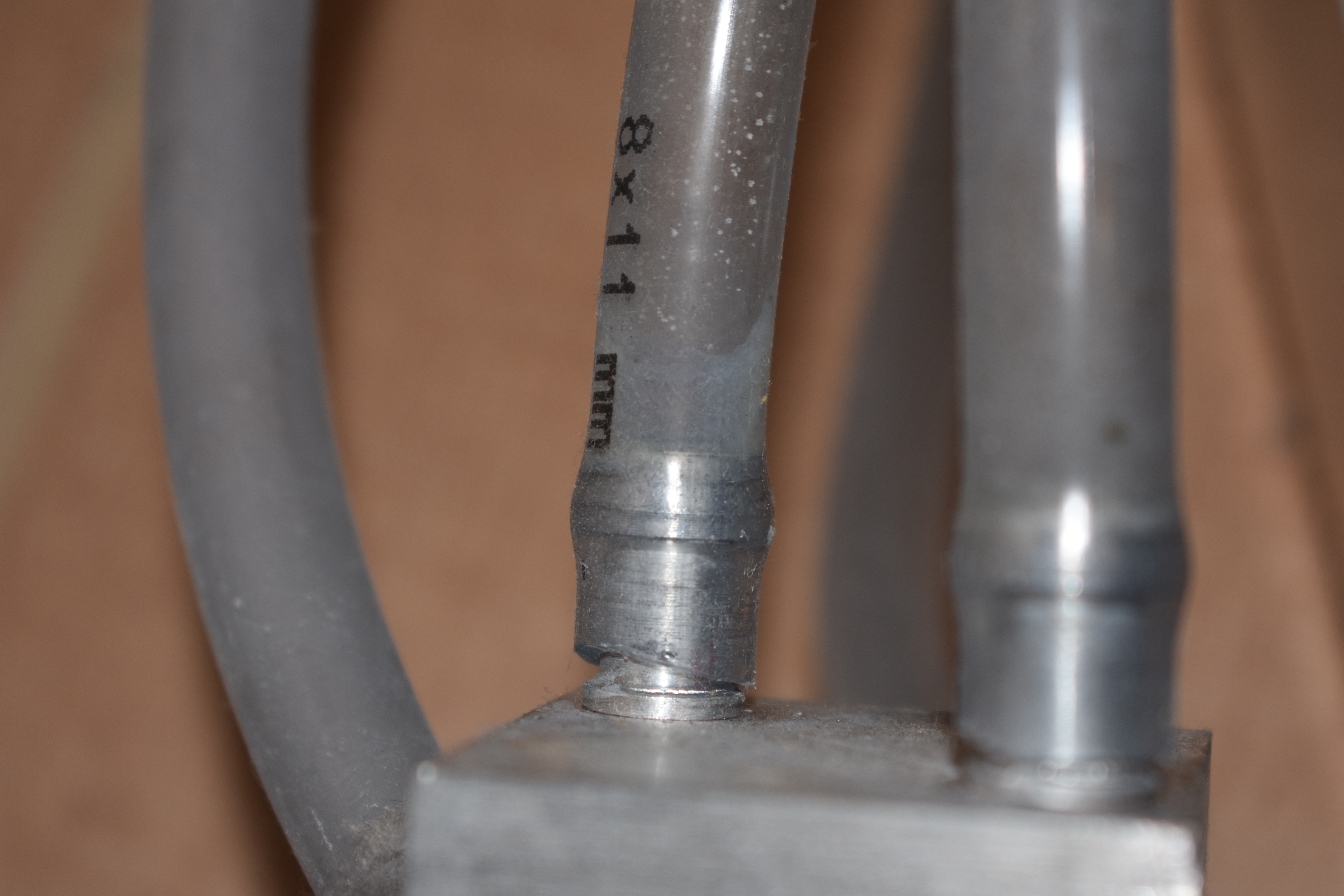 Note the ring is 'clear', that means a tight fit